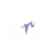 drawing of a woman spanked on the hood of a car